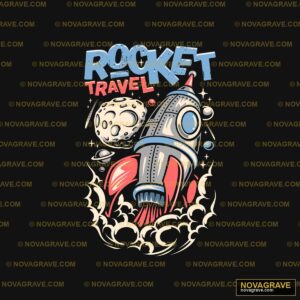 Rocket Music Culture - DTF Transfer Design