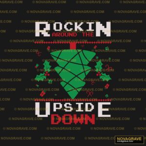 Rockins Christmas Tee Nature Botanical - DTF Transfer Design