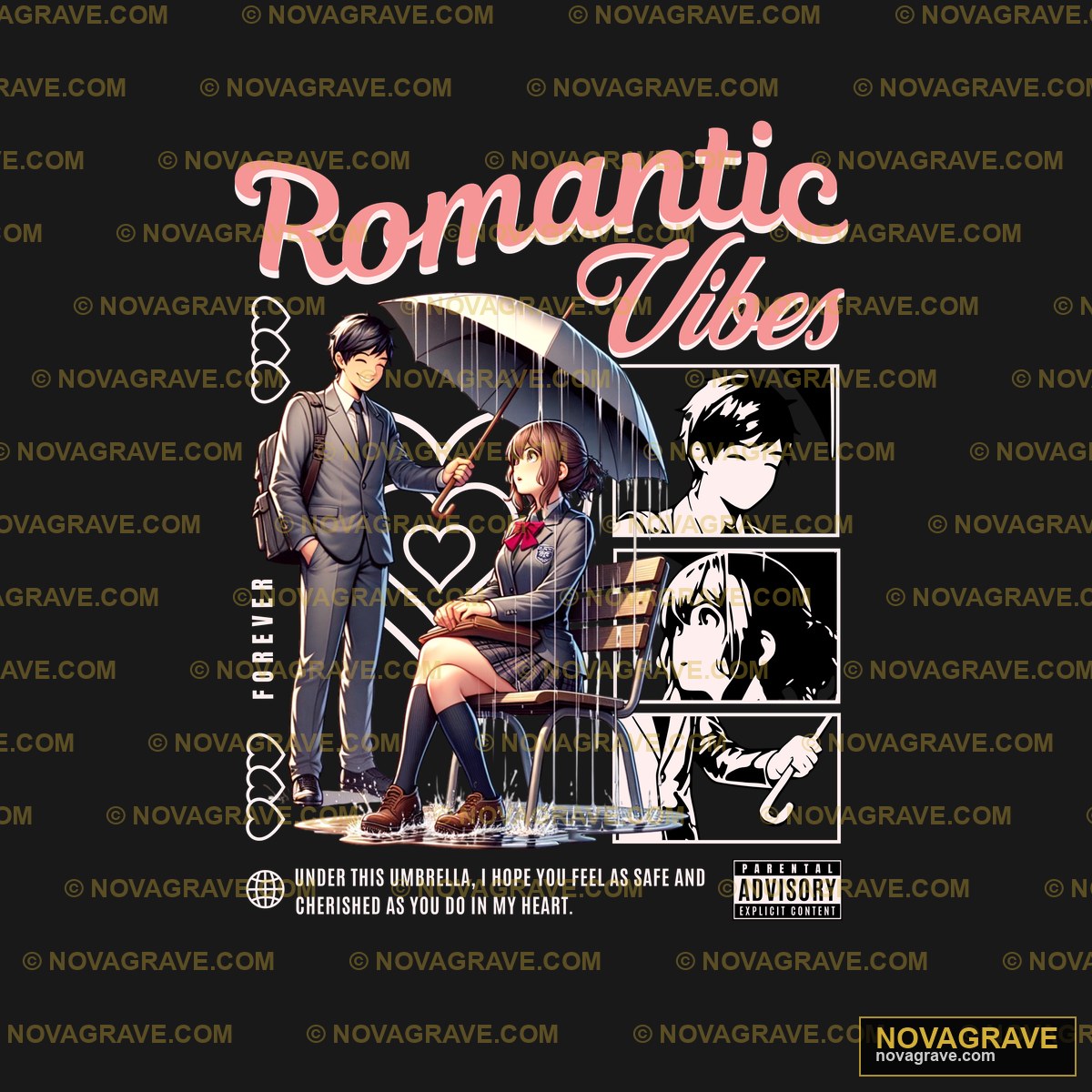 Romantic Love By Theartion Seasonal Holiday - DTF Transfer Design