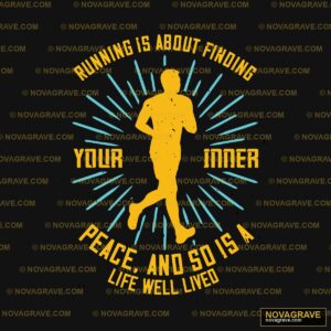 Running Is About Doing Your Dreams Other Designs - DTF Ontwerp