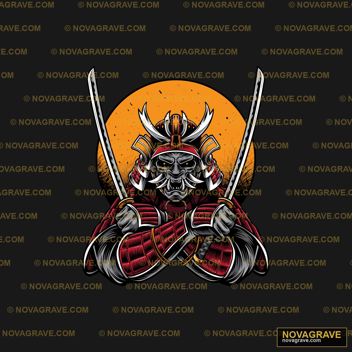 Samurai Dtf Design Dtf 2 Other Designs - DTF Transfer Design