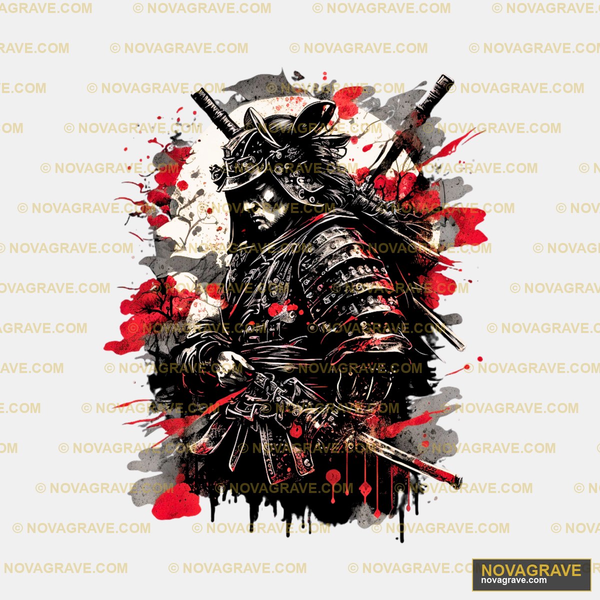 Samurai Other Designs 5 - DTF Transfer Design
