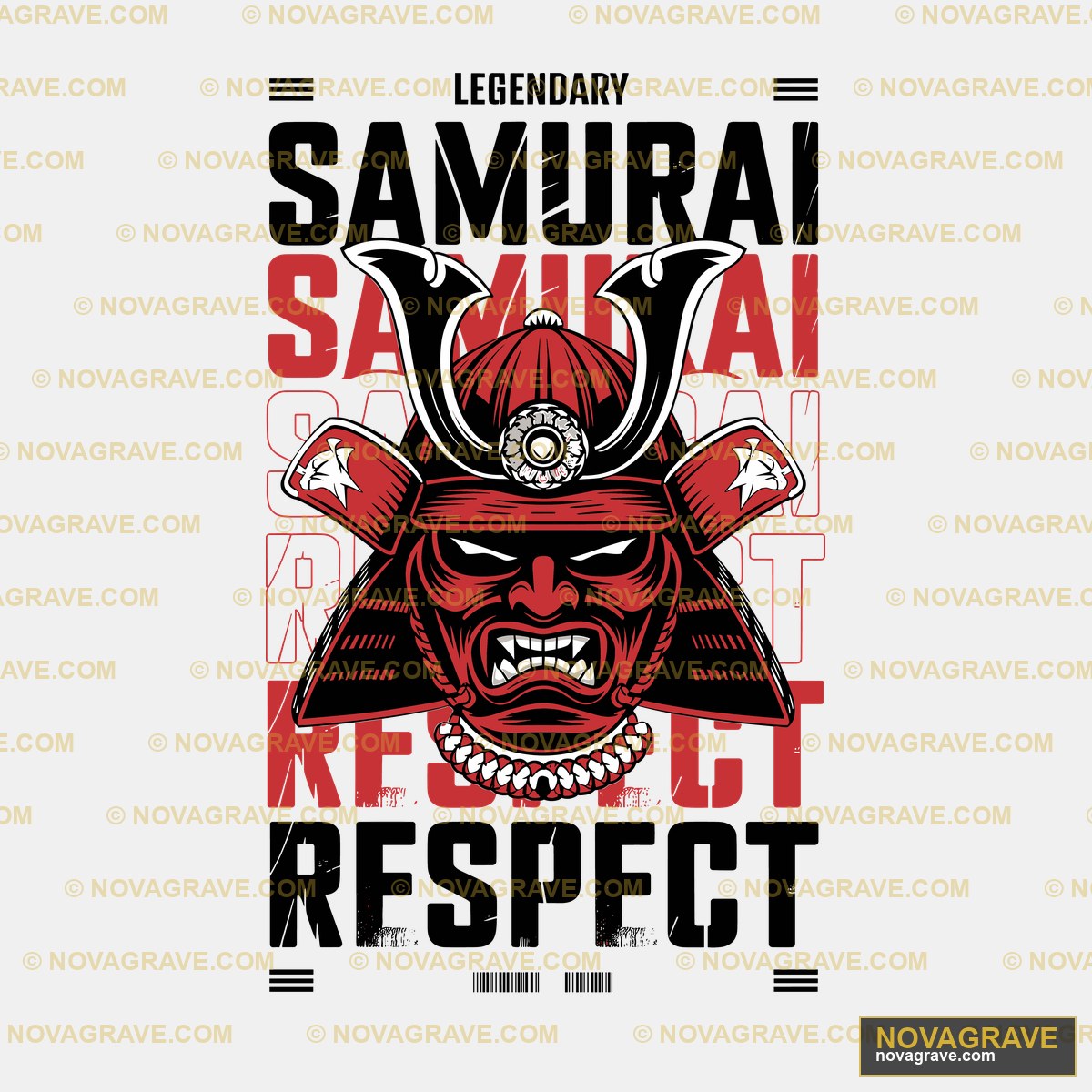 Samurai Respect By The Samurai Project Other Designs - Design DTF