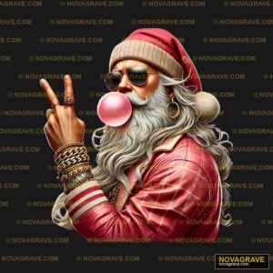 Santa Claus By The Art Of Santa Claus By Animals Wildlife - DTF Transfer Design
