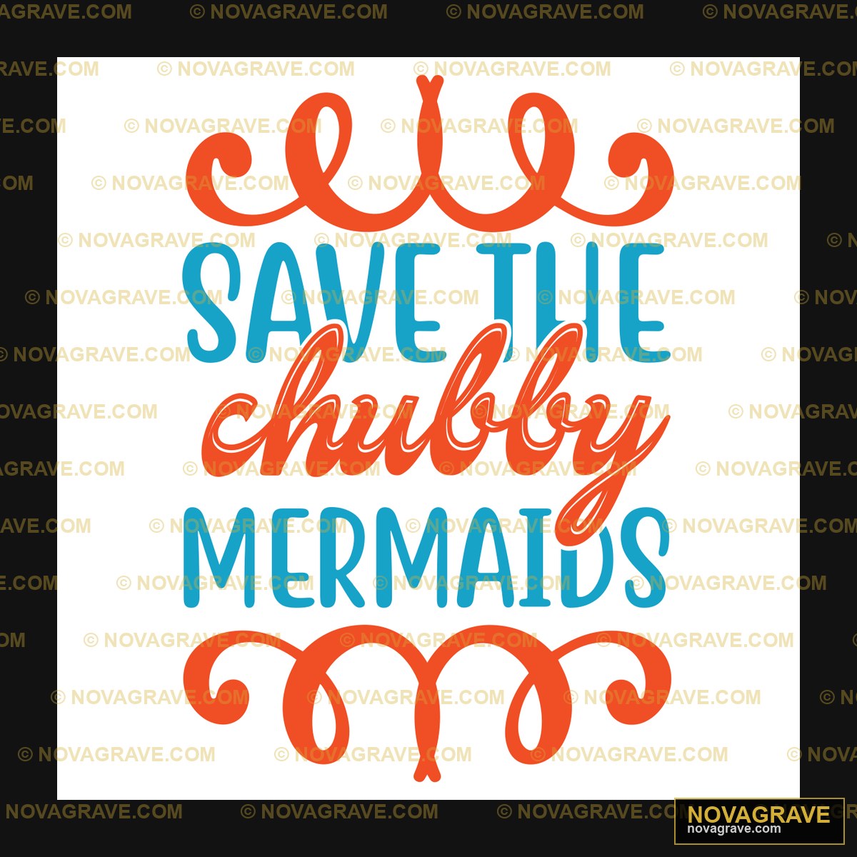 Save The Baby Mermaids Family Kids - DTF Transfer Design