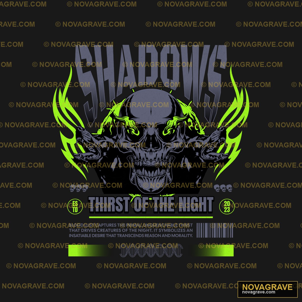 Shadows Of The Night Other Designs - Design DTF