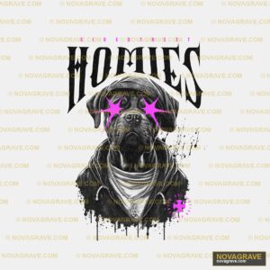Sidestreet Homies Animals Wildlife - DTF Transfer Design