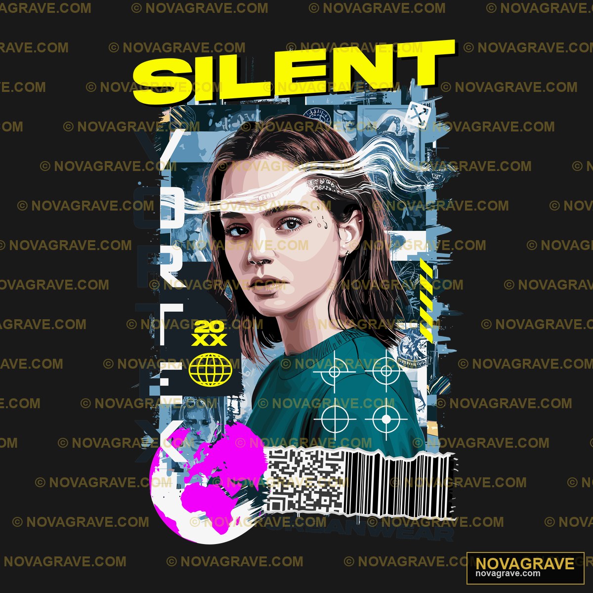 Silent By The Art Project Other Designs - Design DTF
