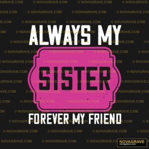 Sister Logo Family Kids - DTF Transfer Design
