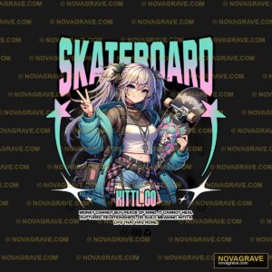 Skateboard Hito By Thepaper Sports Fitness - Design DTF