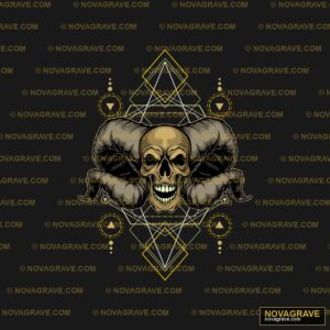 Skull And Bones Vector Illustration Streetwear Urban - Design DTF