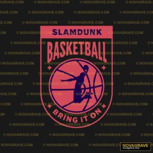 Slam Dun Basketball Logo Streetwear Urban - DTF Transfer Design