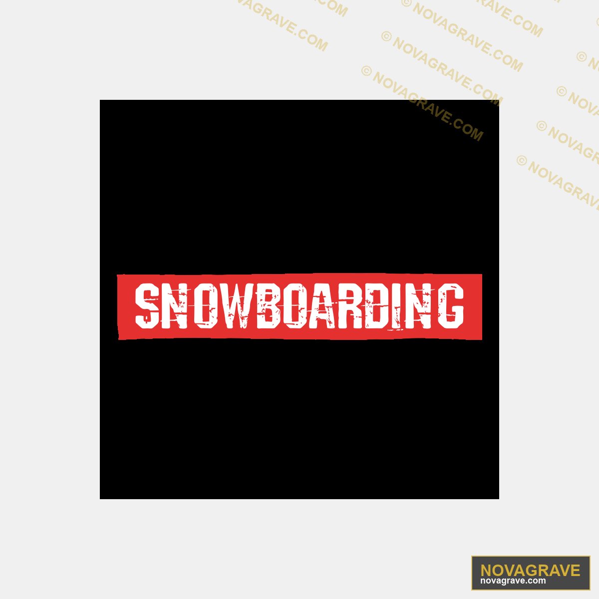 Snowboarding Logo Other Designs - DTF Transfer Design