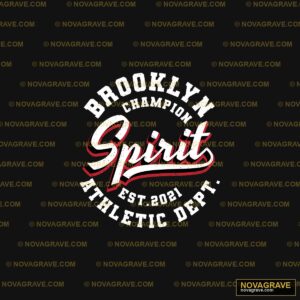 Spirit Script Font With Red And Black Ink Typography Slogans - DTF Transfer Design