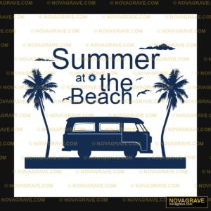 Summer At The Beach Nature Botanical - Design DTF