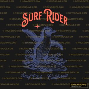 Surf Rider Surf Co Sports Fitness - DTF Transfer Design