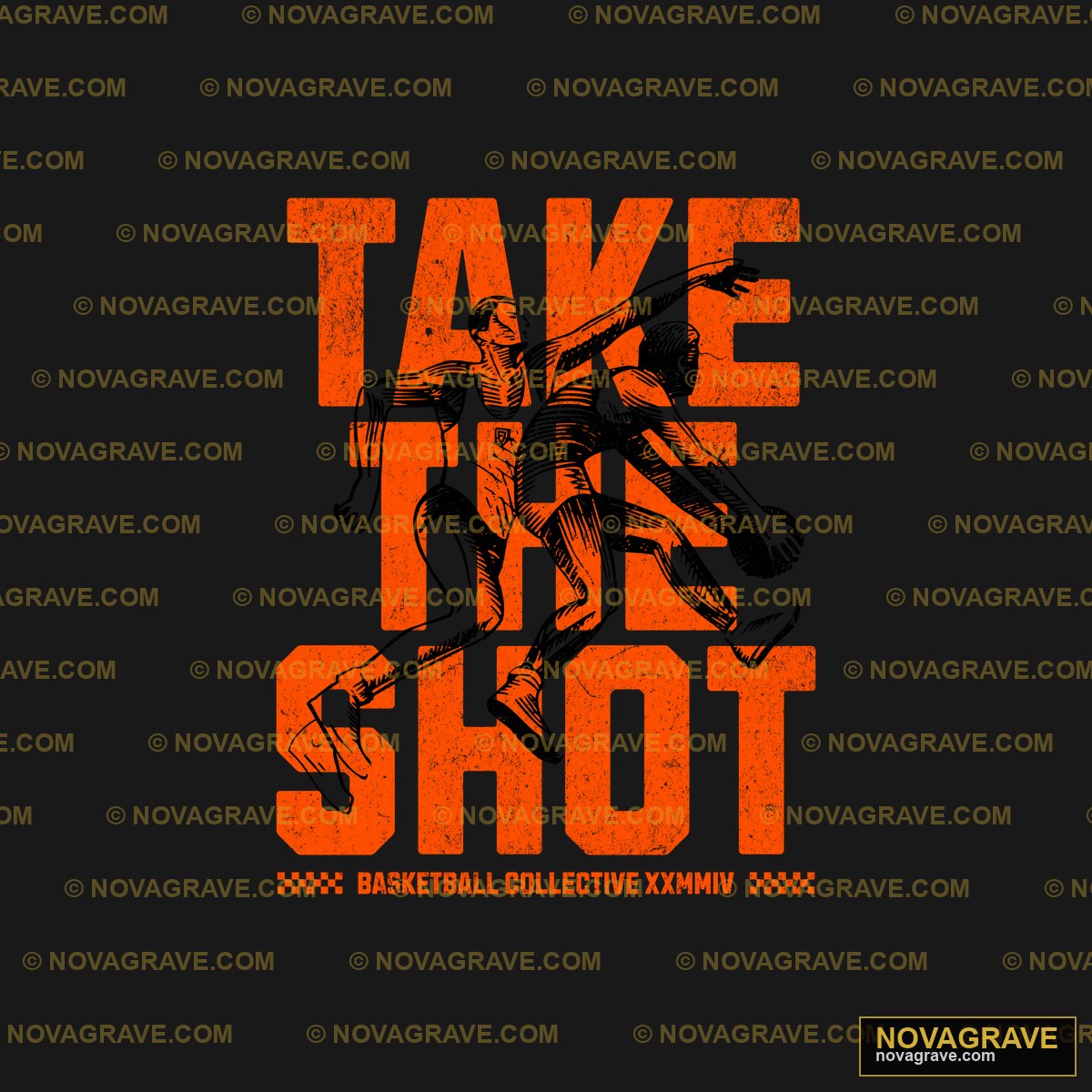 Take The Shot Basketball Collective Streetwear Urban - DTF Ontwerp
