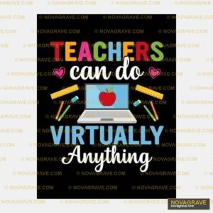 Teachers Can Do Virtually Anything Iphone Cas Professions - DTF Transfer Design