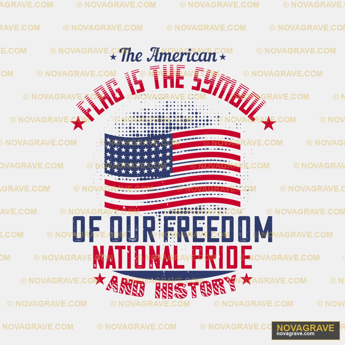 The American Flag Is The Fourth Of July Patriotic Military - DTF Ontwerp
