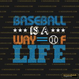 The Baseball Logo With The Words Baseballand Sports Fitness - Design DTF