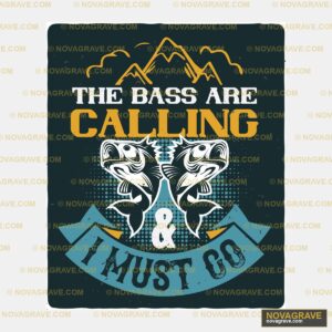 The Bass Are Calling Music Music Culture - DTF Transfer Design