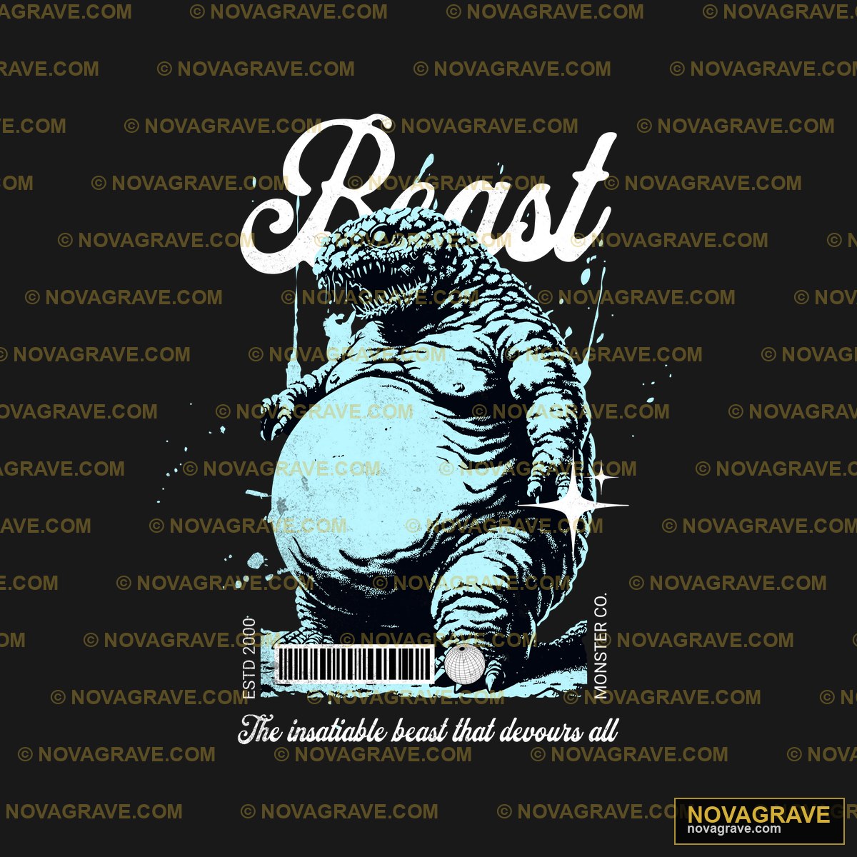 The Beast Is Back To Back Other Designs - Design DTF