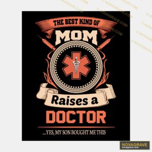 The Best Kind Of Mom Is A Doctor Professions - DTF Transfer Design