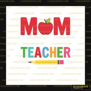 The Best Kind Of Mom Raises A Teacher Professions - DTF Transfer Design