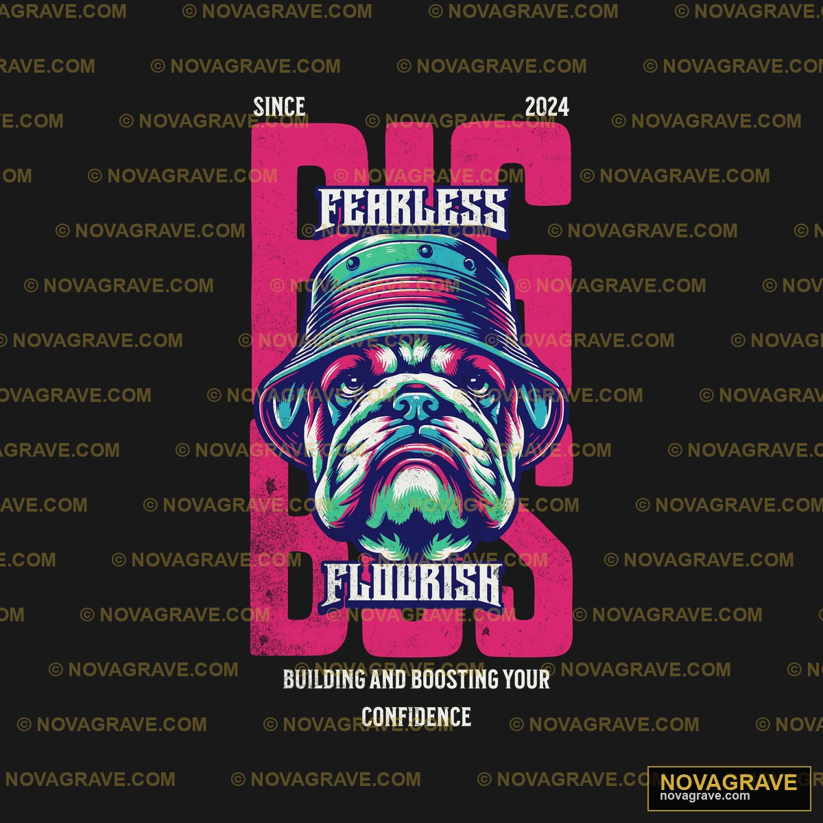 The Bulldog Logo For The Bulldogs Club Animals Wildlife - Design DTF