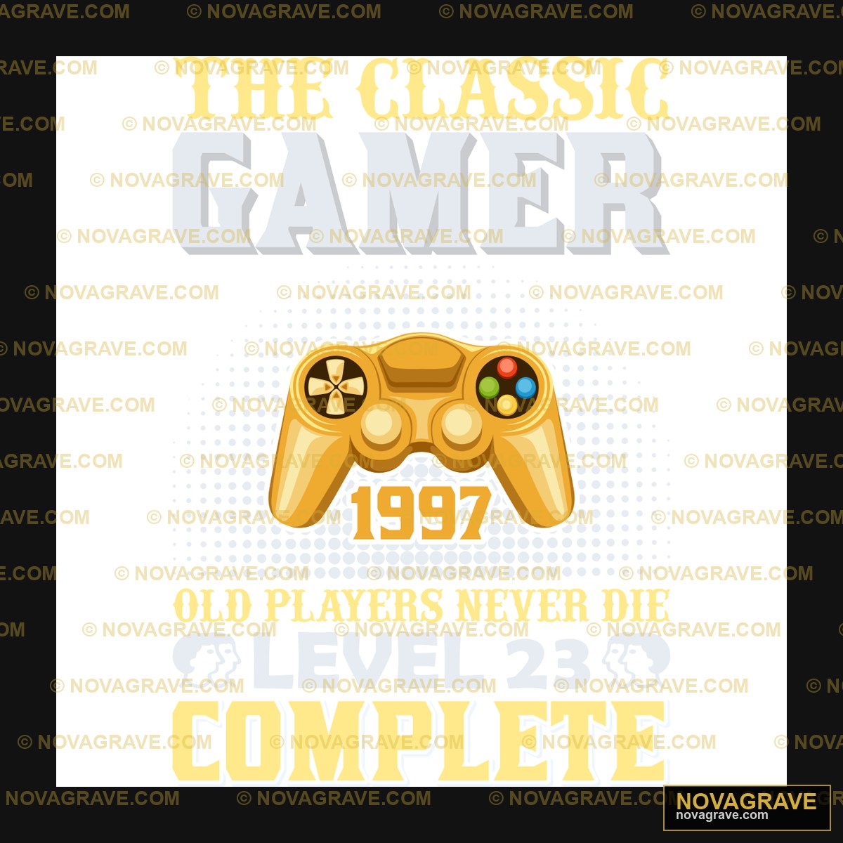 The Classic Gamer Is A Very Good Game Retro Vintage - DTF Ontwerp