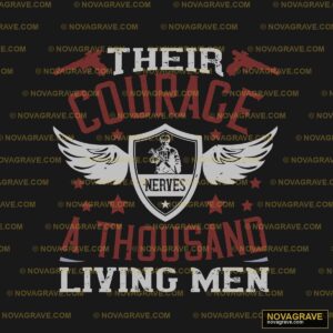 The Courage Is A Thousand Living Men Other Designs - DTF Ontwerp