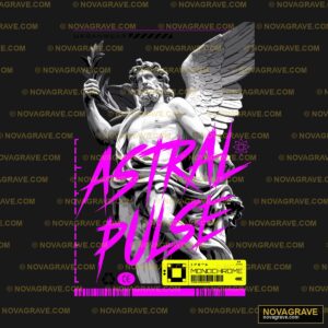 The Cover Of The Book Art Of The Angel Religious Spiritua - DTF Ontwerp