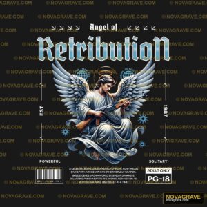 The Cover Of The Book The Angel Of Addiction Religious Spiritua - DTF Ontwerp