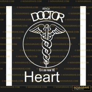 The Doctor Is From The Heart Seasonal Holiday - DTF Ontwerp