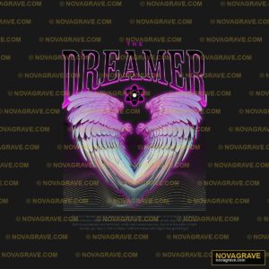 The Dreamer Logo With Wings Other Designs - DTF Ontwerp