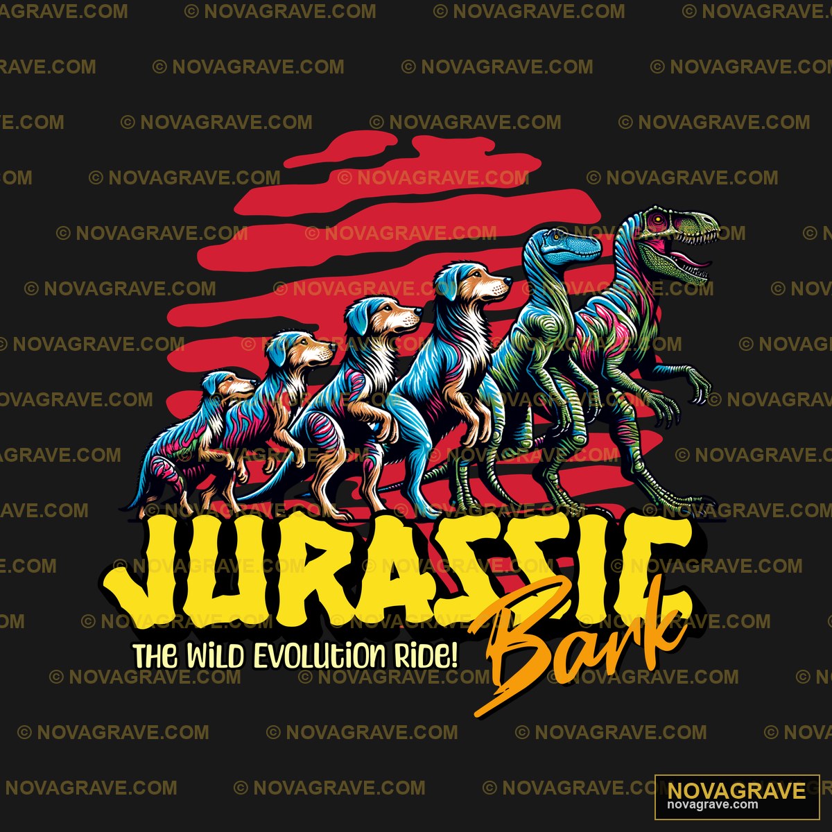 The Evolution Of Jurassic Other Designs - Design DTF