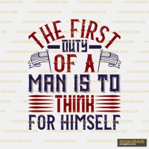 The First Of A Man To Hit For Himself Other Designs - DTF Ontwerp