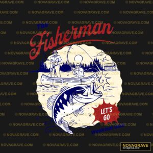 The Fisherman Fishing T Shirt Animals Wildlife - DTF Ontwerp