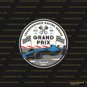 The Grand Prix Logo Other Designs - DTF Ontwerp