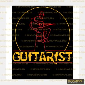 The Guitar Logo Music Culture - DTF Transfer Design