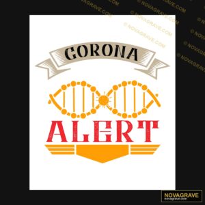 The Logo For Corona Alert Other Designs - DTF Ontwerp