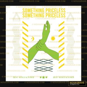 Abstract Hands "Something Priceless" DTF Design PNG SVG DXF