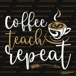 The Logo For Tea And Coffee Other Designs - Design DTF