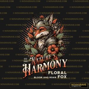 The Logo For The 2017 Natures Harmony Nature Botanical - DTF Transfer Design