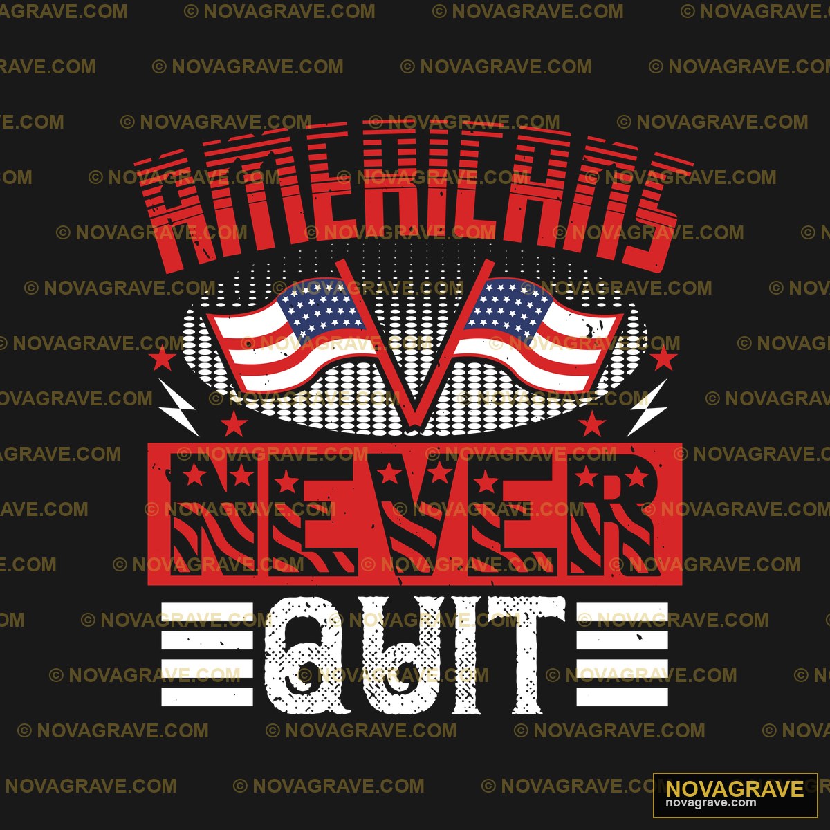 The Logo For The American Flag And The Words Patriotic Military - Design DTF