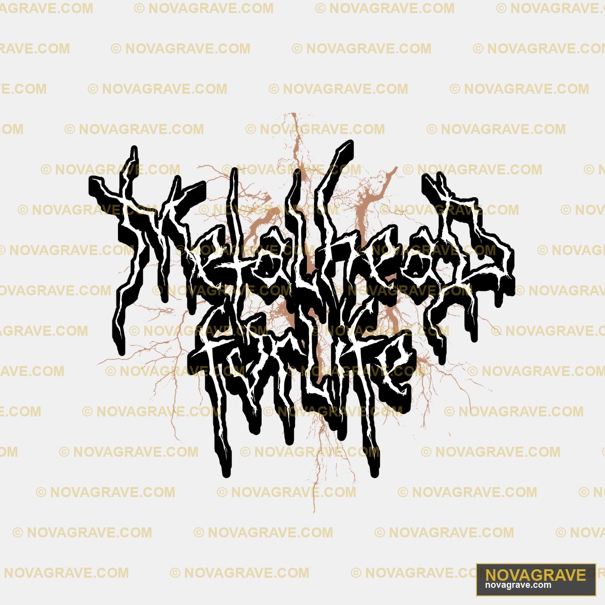 The Logo For The Band The Black Dahl Music Culture 2 - DTF Transfer Design
