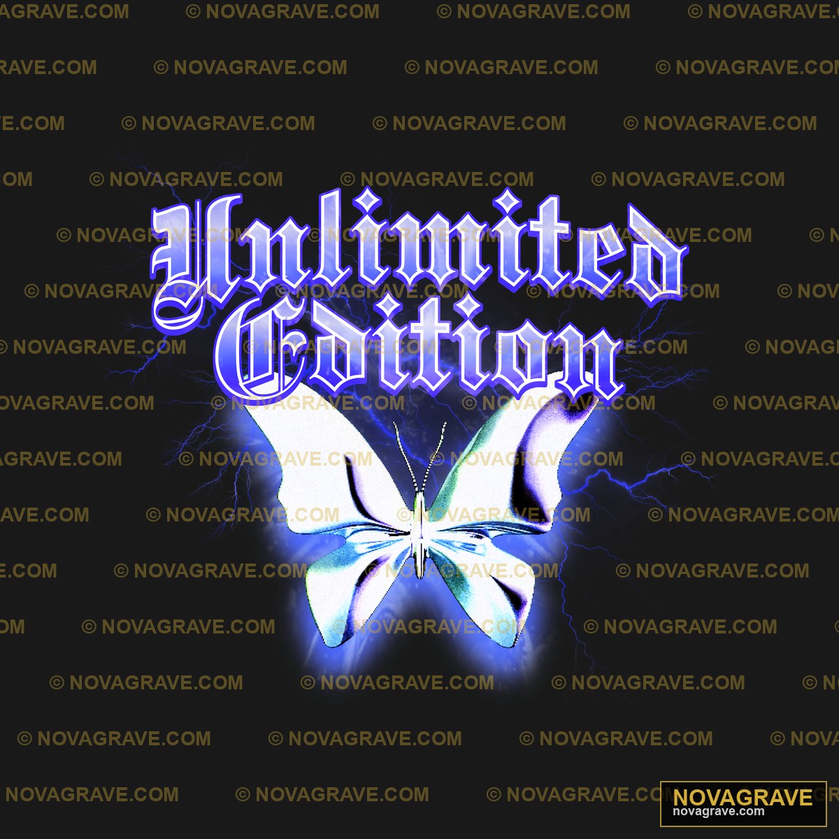 The Logo For The Band The Butterfly Animals Wildlife 2 - DTF Transfer Design