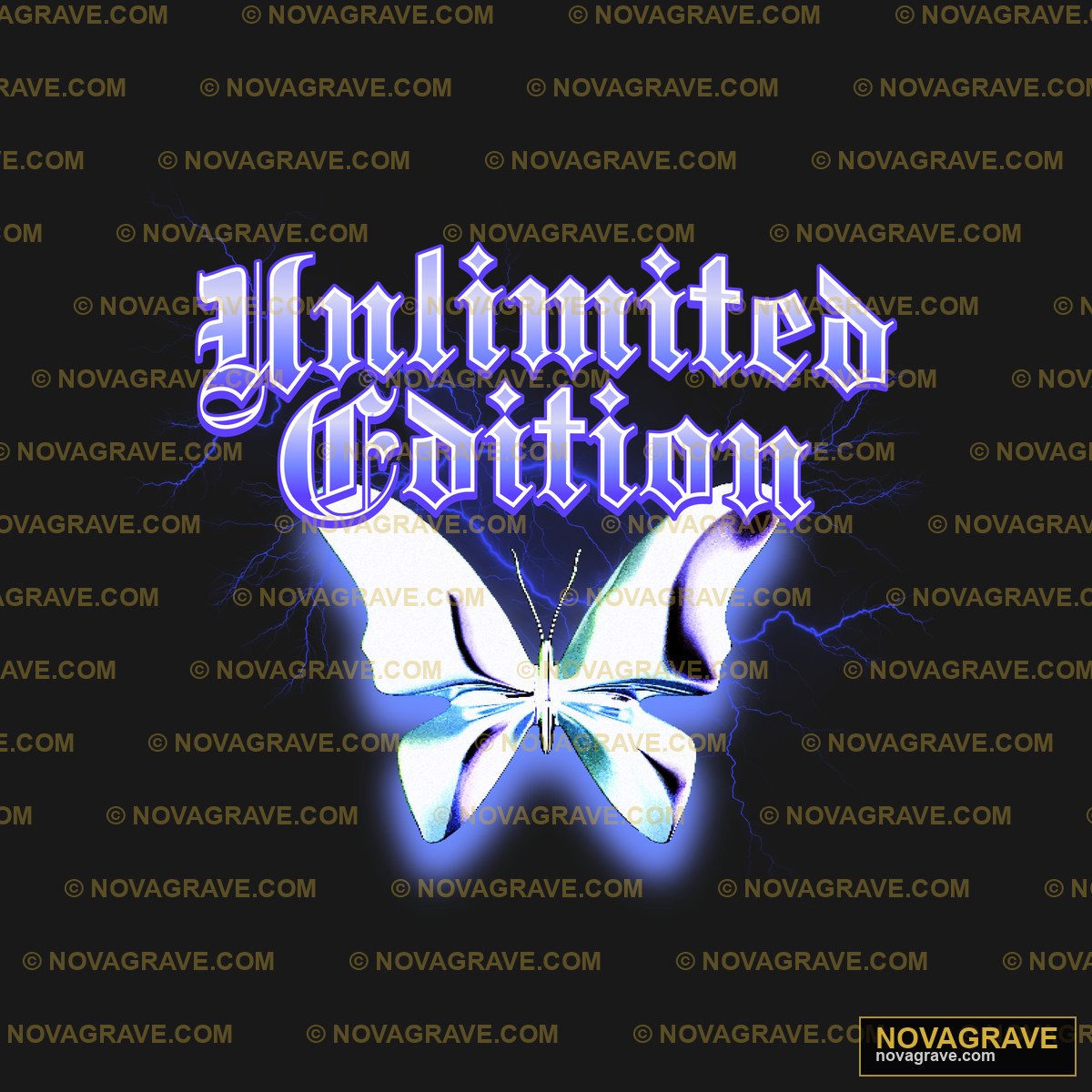 The Logo For The Band The Butterfly Animals Wildlife - DTF Ontwerp