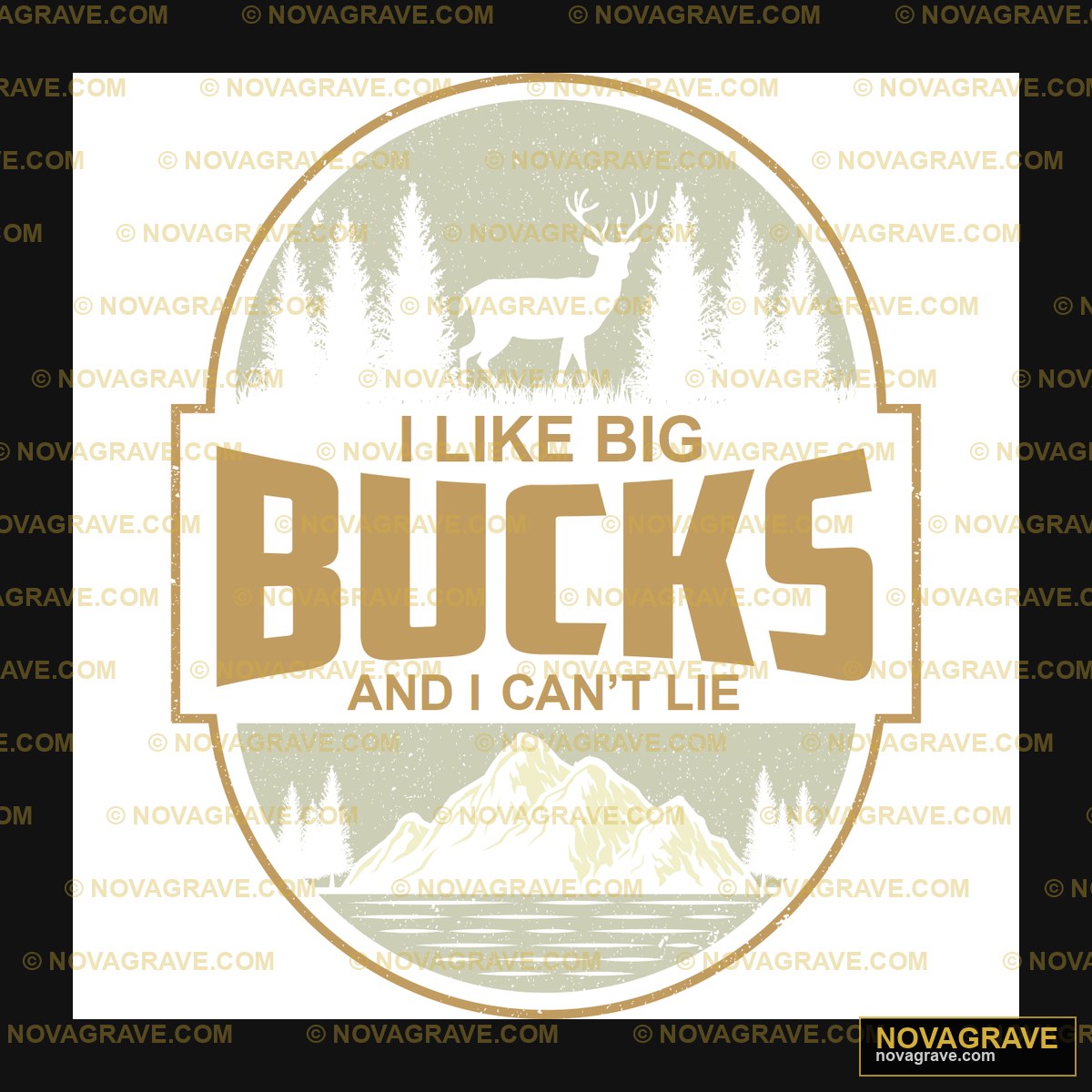 The Logo For The Elk Bucks And Cant Other Designs - DTF Transfer Design