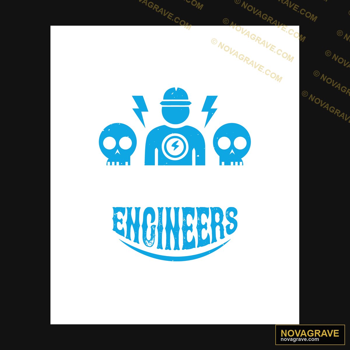 The Logo For The Engineer Professions - DTF Transfer Design
